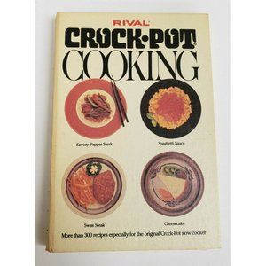 Cookbook, Rival Crockpot Cooking, 1975, VG (CK123)